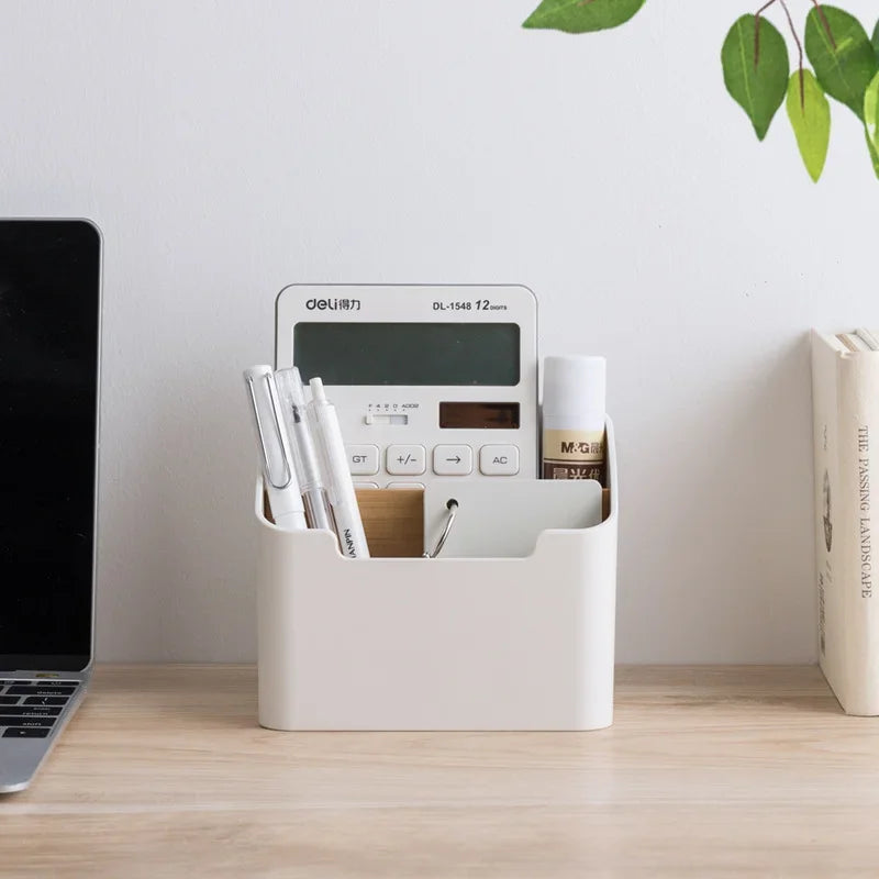 Multi-Compartment Desktop Storage Box