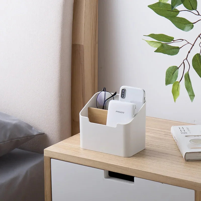 Multi-Compartment Desktop Storage Box