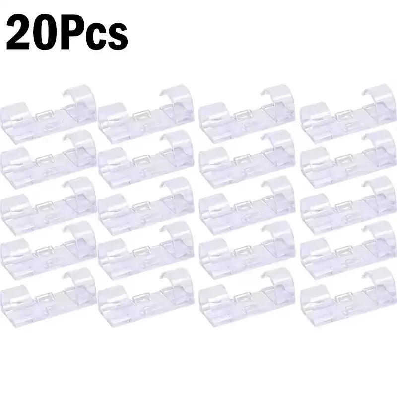 Self-Adhesive Cable Clip Organizers