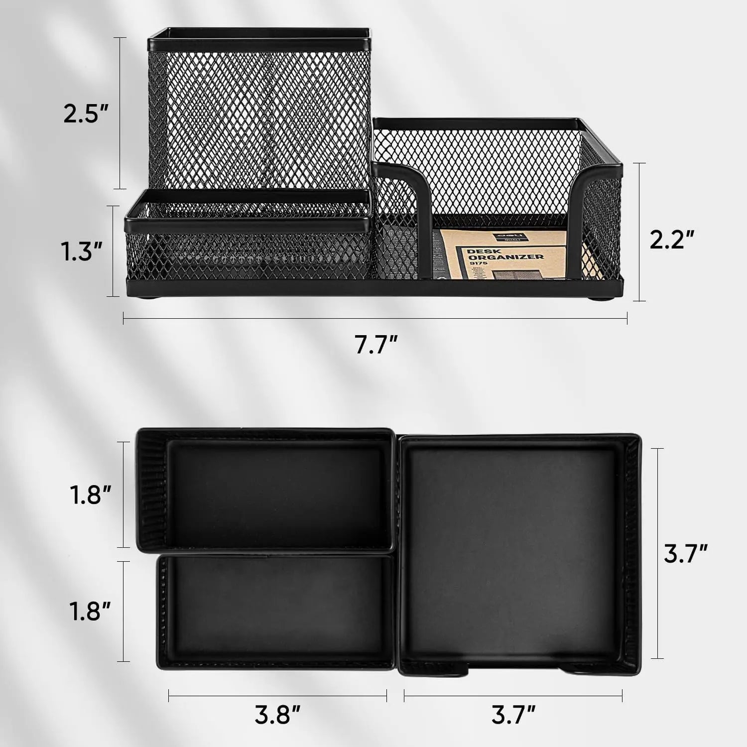 Mesh Desk Organizer with Pencil Holder