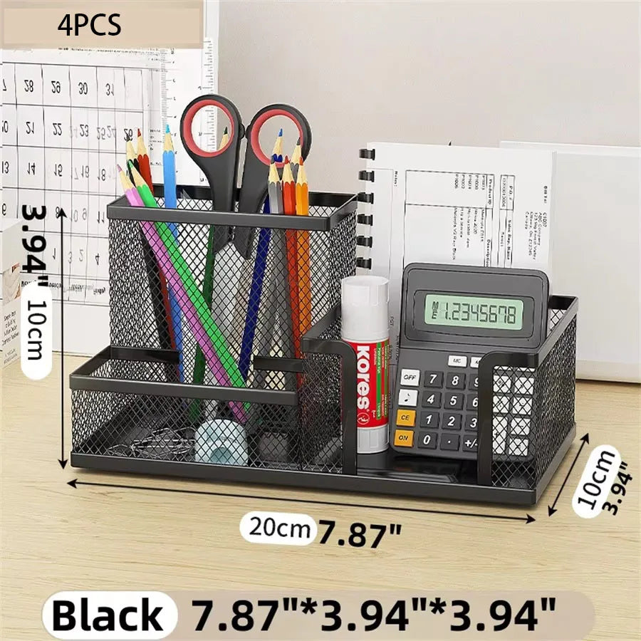 Mesh Desk Organizer with Pencil Holder