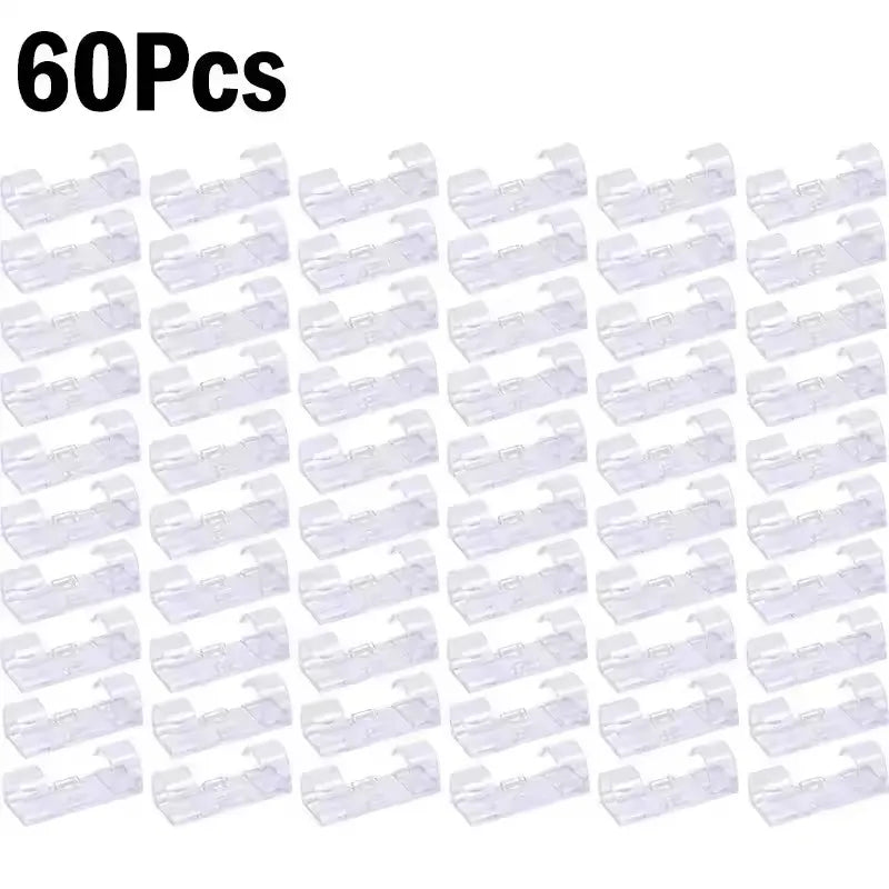 Self-Adhesive Cable Clip Organizers