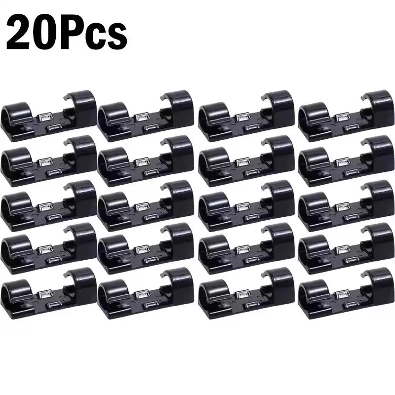 Self-Adhesive Cable Clip Organizers