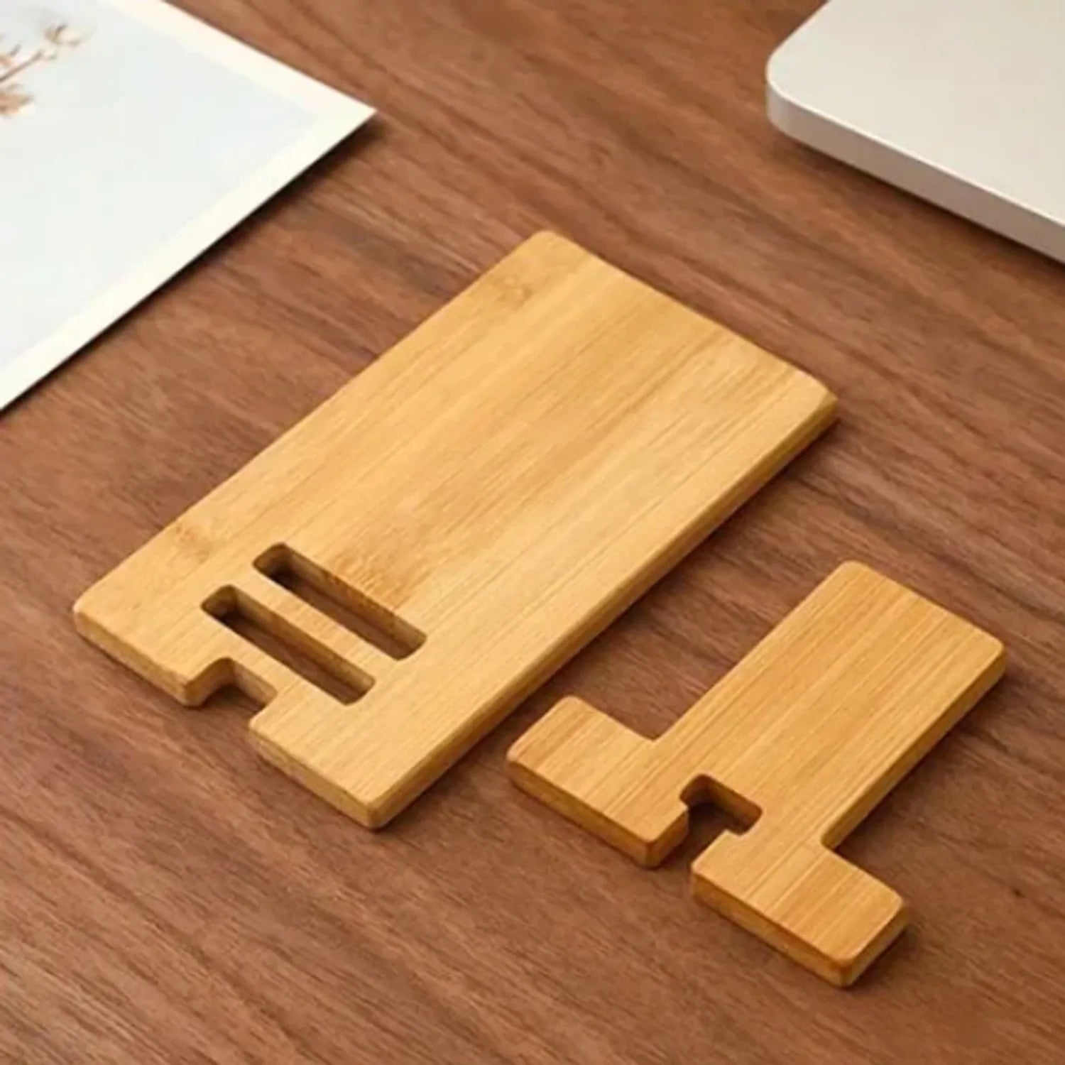 Bamboo Desktop Phone & Device Stand