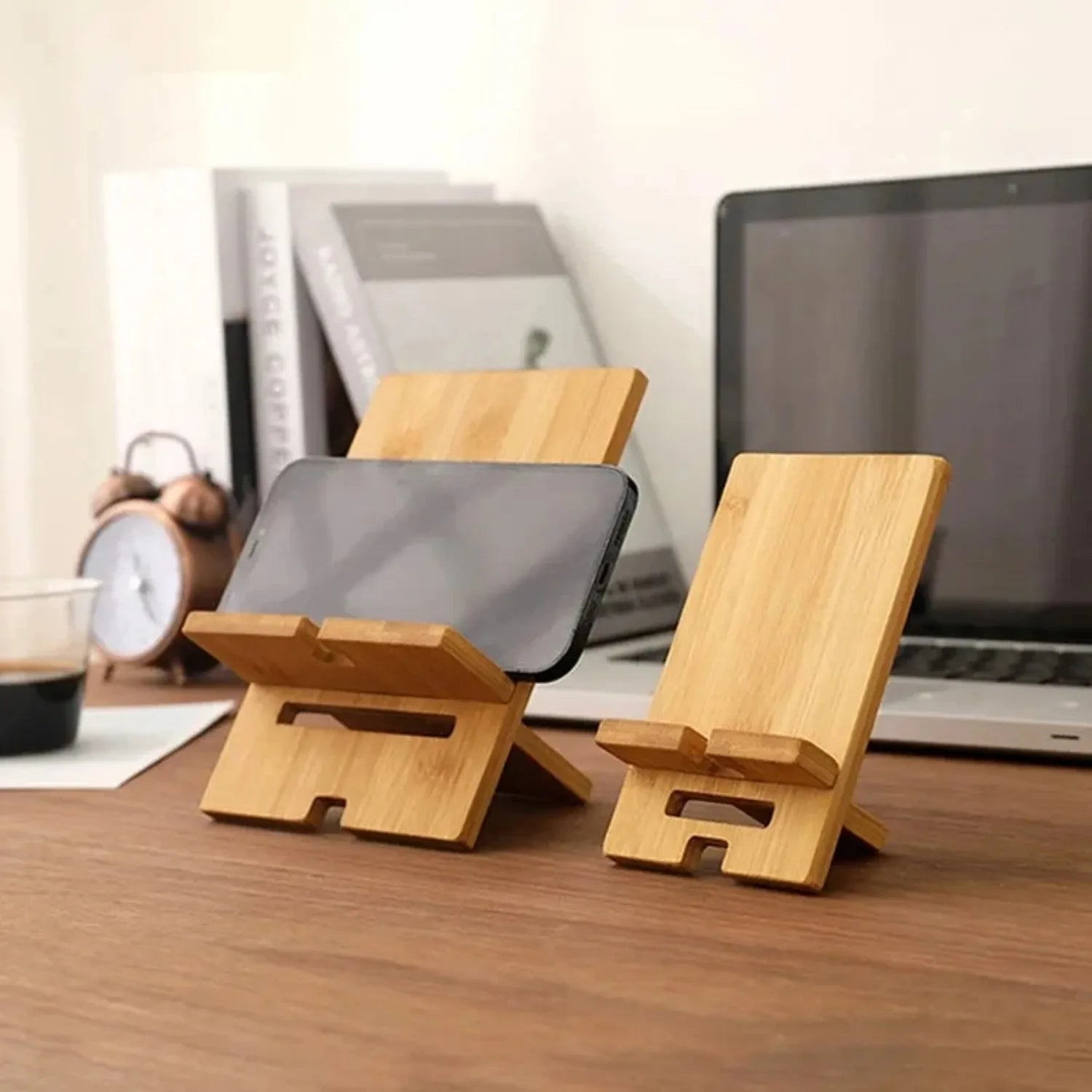 Bamboo Desktop Phone & Device Stand