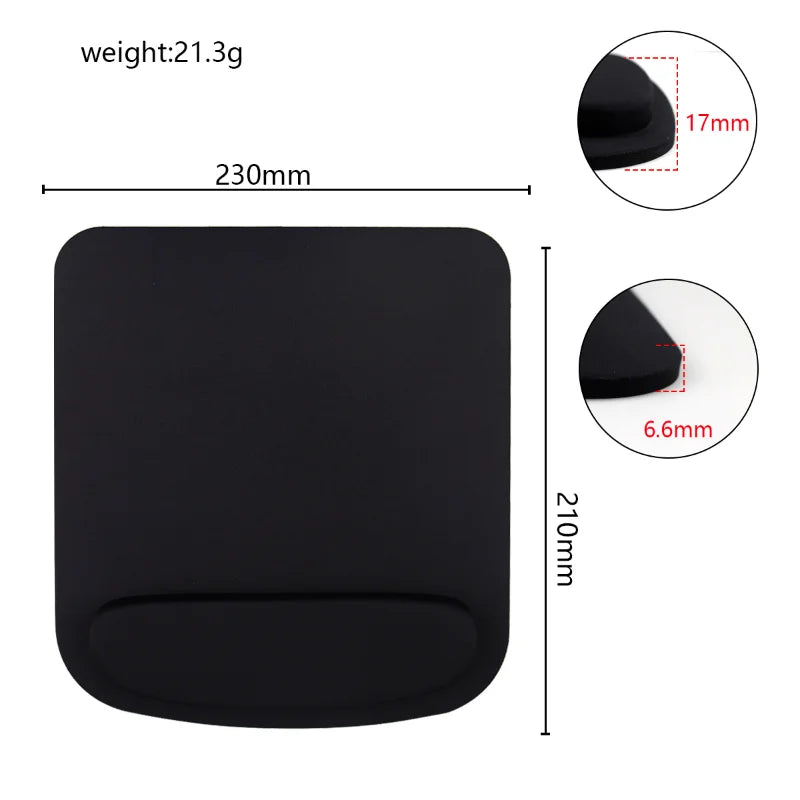 Ergonomic Mouse Pad with Wrist Support