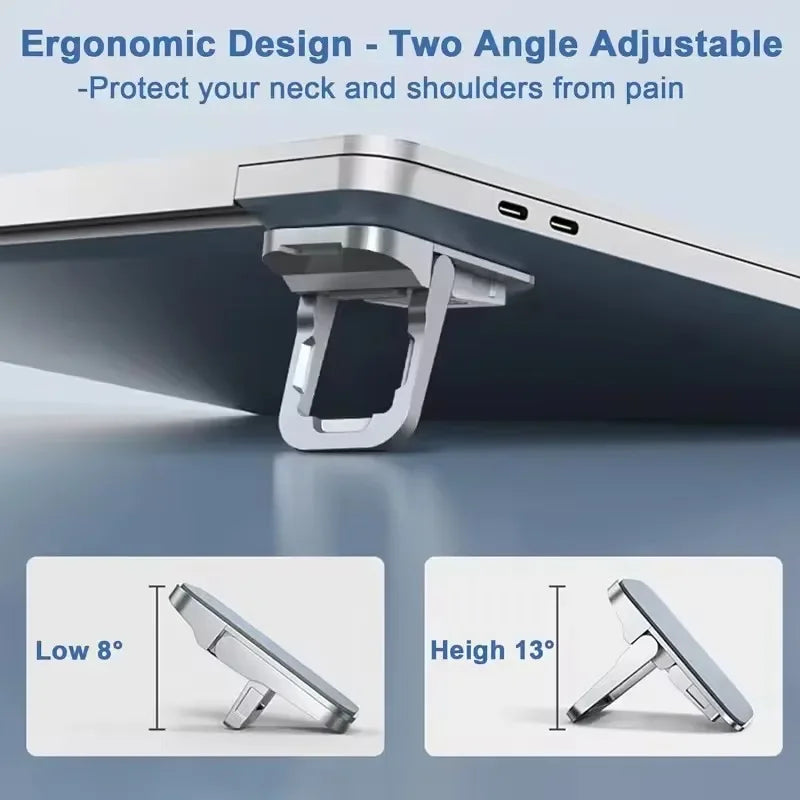 Portable Laptop Riser Feet (2-Pack)